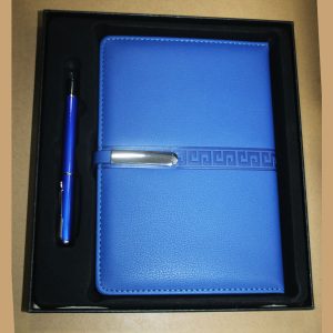 BOX CADEAU AGENDA + STYLO PERSONNALISABLE